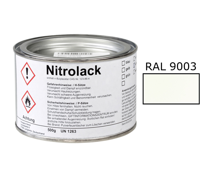 Nitrolack weiß 500g -UN1263-