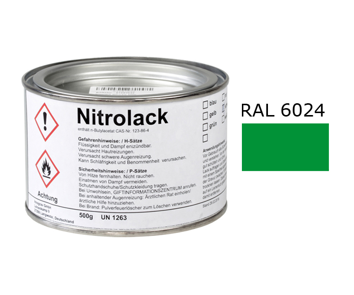 Nitrolack grün 500g -UN1263-
