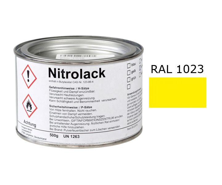 Nitrolack gelb 500g -UN1263-