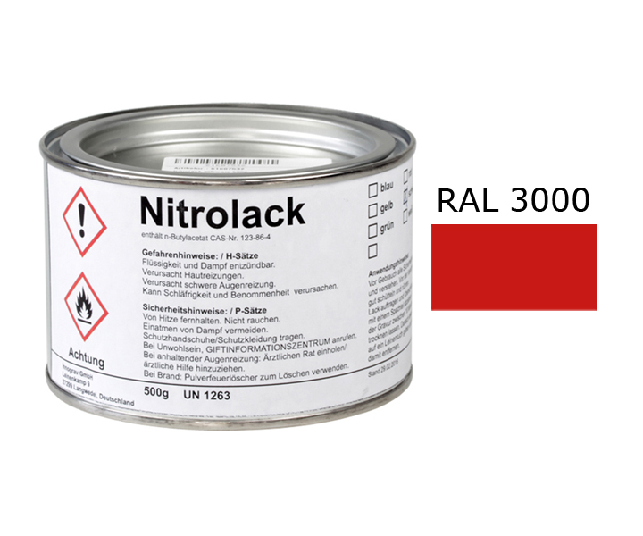 Nitrolack rot 500g -UN1263-