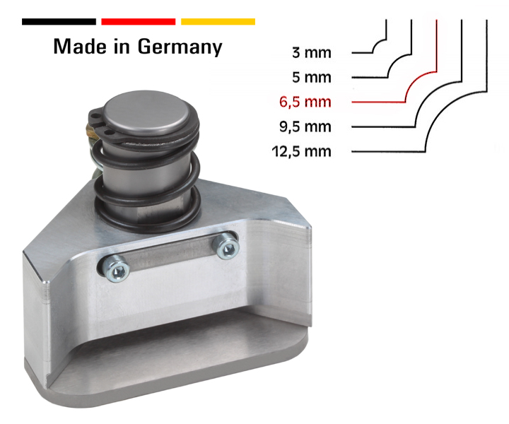 Rundeckenstanze Werkzeug Innenradius